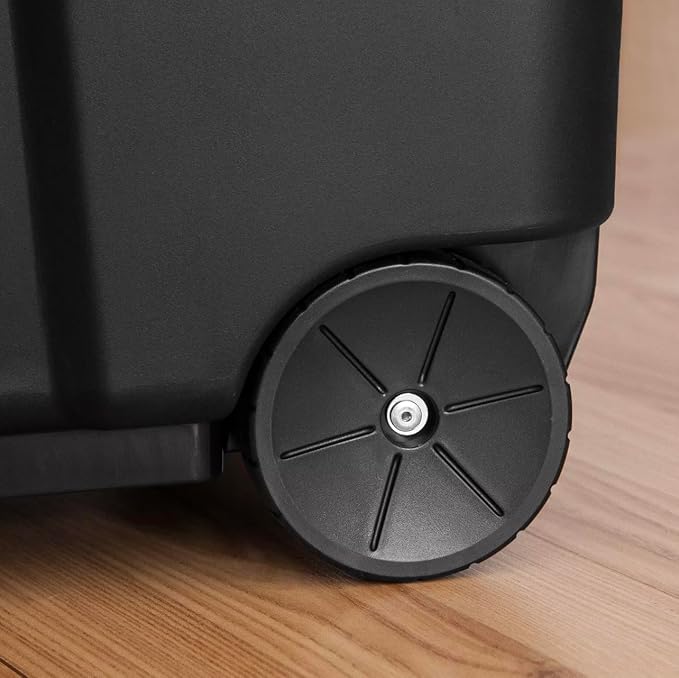 169 qt. Tote Storage Bin in Black XG05340