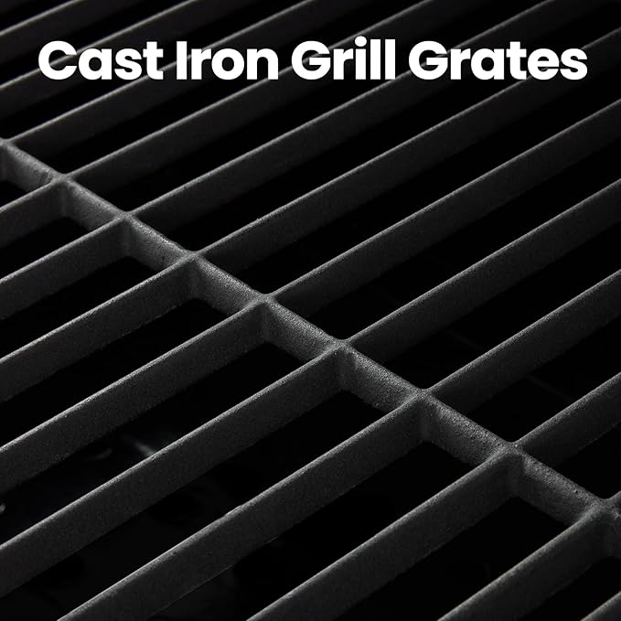 Charcoal Grills,Outdoor BBQ Grill Large Smoker Grill with Side Table,Backyard Barbecue Grill Patio and Parties,Grills with Cast Iron Grill Grates for Outdoor Cooking, Patio, Garden Barbecue