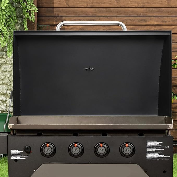 Upgrade Hinged Lid for Blackstone 1554 36 Inch Omnivore (2024 Model), Griddle Hood Flat Top Lid for Blackstone 36" 5856 Griddle Lid 2210 2177 Griddle Hood for 5856 Omnivore 36" Griddle