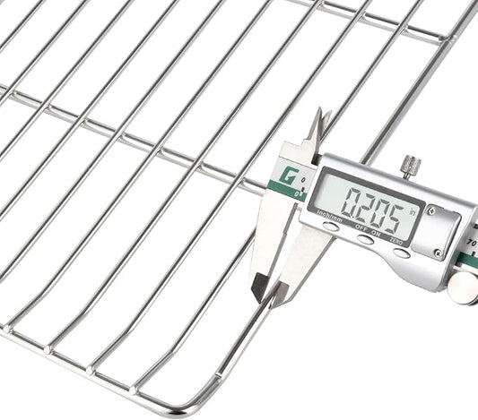 9007170303 Smoking Rack for Masterbuilt 30 inch Electric Smoker Grill Grid Cooking Grates Replacement Parts Stainless Steel Grilling Gride Master Built MB20071117 20071117 Accessory