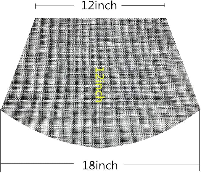 Wedge Placemats Set of 4 Vinyl Placemats for Round Tables Woven Non-Slip Heat-Resistant Easy to Clean Wipeable Washable Dinner Table Mats(Gray)