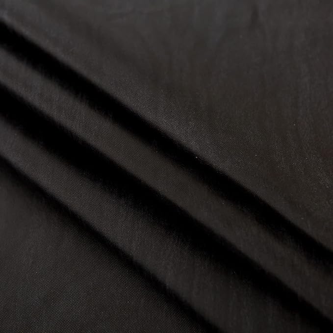 LIBERECOO Oval Fitted Vinyl Tablecloth - Black Wood - Fits 48 x 68 Inch Oval Table - Waterproof, Elastic Edged for Secure Fit, Easy to Clean Plastic Table Cover