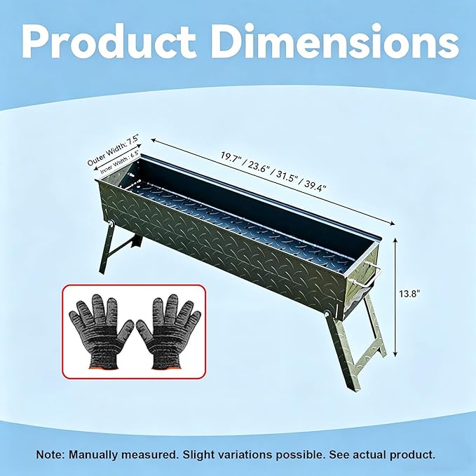 Foldable Barbecue Grill Portable Charcoal Grill,Outdoor Skewer Asadores Small Camping Coal Grill,Parrilla Para Asar Carne De Carbon Hibachi Grill Charcoal Steel Material(100cm/39in)