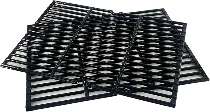 Parts Kit DG167 Replacement for Charbroil Commercial Gas Grill 463268606,463268007 Grill Repair Kit (SS Burner + SS Carry-Over Tubes +SS Heat Plate + Porcelain Cast Iron Cooking Grid)