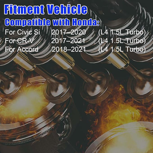 4PCS Fuel Injectors for Honda Accord 1.5L Turbo 2018-2021, for CR-V 2017-2021, for Civic Si 2017-2020, Replace OE 16010-5PA-305 06160-5PA-305 16010-59B-315