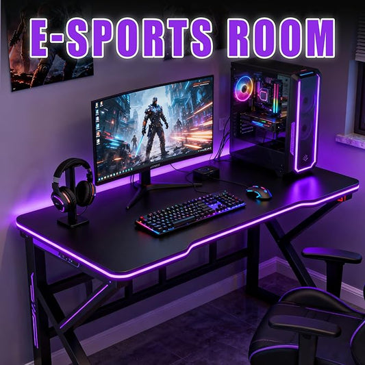 RadiantFlux 20Ft Purple LED Strip Lights with Physical Dimming Button, Super Bright Updated 24V Light Strips, LED Lights for Decoration Living Room, Party, Cabinets, Rope Lights