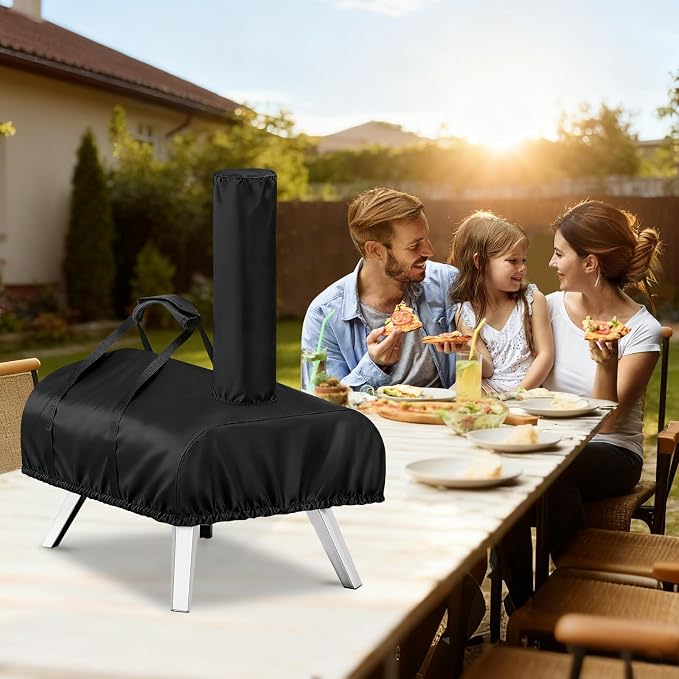 Pizza Oven Cover for Ooni Karu 12,Outdoor Pizza Oven Cover | Portable Cover for Ooni Karu 12 Pizza Oven,Waterproof,UV-Resistant,Windproof,Outdoor,Pizza Oven Accessories,Easy to Carry