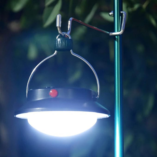 Outdoor Aluminum Alloy Lamp Holder Portable Folding Hanging Light Bracket for Camping Hiking BBQ Picnic Aluminum Alloy Material 33cm Foldable 91cm Extended