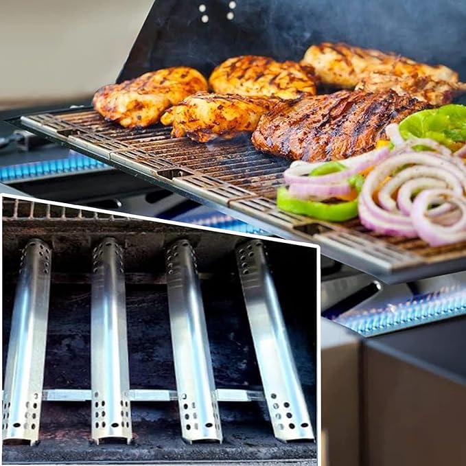Grill Replacement Parts for Charbroil 463342119,463377319,463332718, 463376519, 463349917, 463625217 Gas Grill, G470-0004-W1A Heat Plate, G470-5200-W1 Burner Ignitors Kit