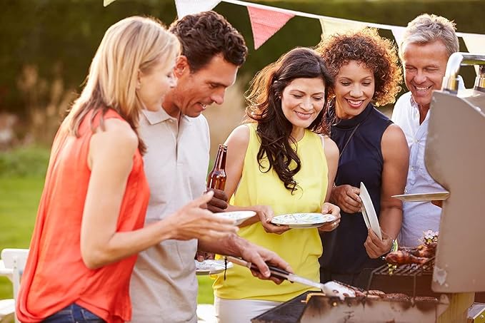 Metal Skewer for Grilling,Kabob Skewer,Flat BBQ Barbecue Skewer,Grilling Skewers Set,Reusable BBQ (10" skewer(16 pack))