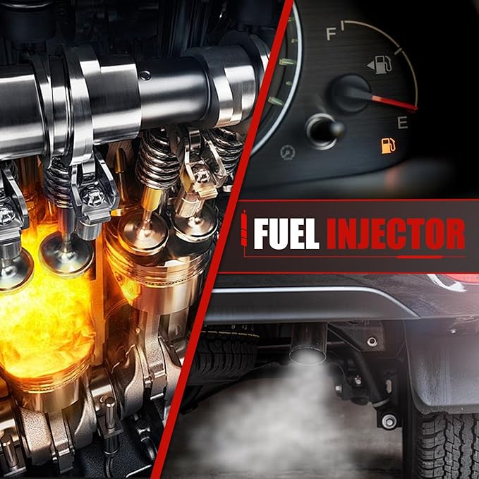 Fuel Injectors Set of 4 Compatible with Nissan Frontier NP300 Pickup Xterra 2.4L Fuel Injector Replace FJ397 16600-1S700