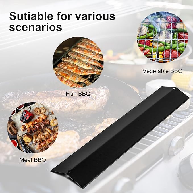 Utheer Grill Parts for Oklahoma Joe's Longhorn Combo 3-Burner Charcoal/Gas Smoker, Oklahoma Joes Grill Replacement Parts For 15202029 12201767 14201767, Heavy Duty Oklahoma Joe Smoker Accessories