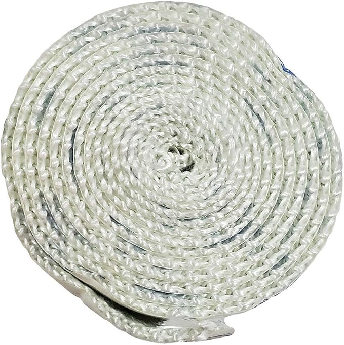 Replacement 3/4" x 7' Self Adhesive Flat Gasket for Pellet Wood Gas Fireplaces & Stoves Fits Many Heatilator Quadra-Fire HeathStone Lopi PelPro Regency Lennox Avalon Englander Glow Boy Models