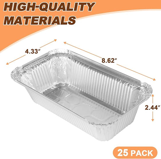 Aluminum Grease Cup Liners Replacement Part for Nexgrill Daytona 36 in./30 in. Grill Parts, Drip Pan Liners for Nexgrill Daytona 720-1057 720-1115 720-1058 720-1116 Gas Griddle Accessories, 25 Packs