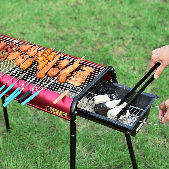 Complete Set of Outdoor Camping Carbon Barbecue Grill Home Charcoal Rack