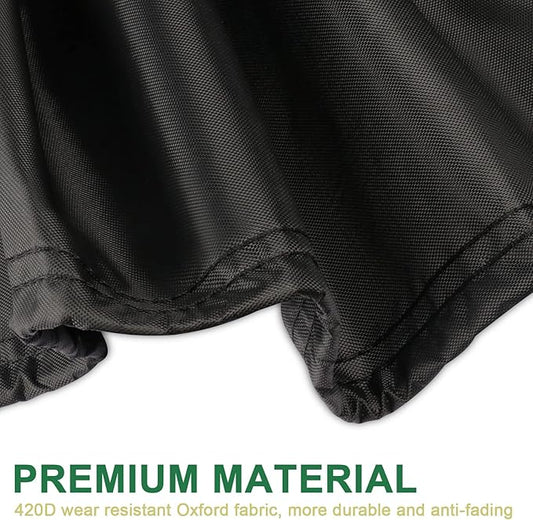 42 in Flat Top Grill Cover Waterproof for Cuisinart 2 Burner Griddle CGG-0028, 42 inch Weatherproof Gas Grill Cover for Most Standard 2-Burner Griddles, Propane griddles covers 43" x 25" x 31"