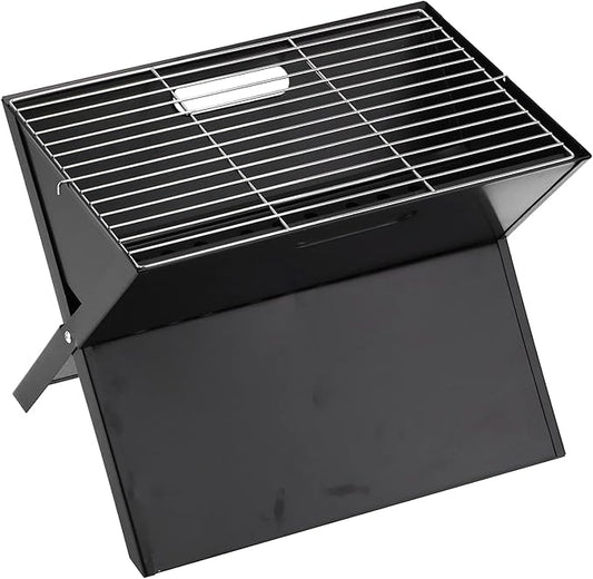 X Shape Charcoal Grill - Portable & Foldable BBQ Grill for Outdoor Cooking & Camping