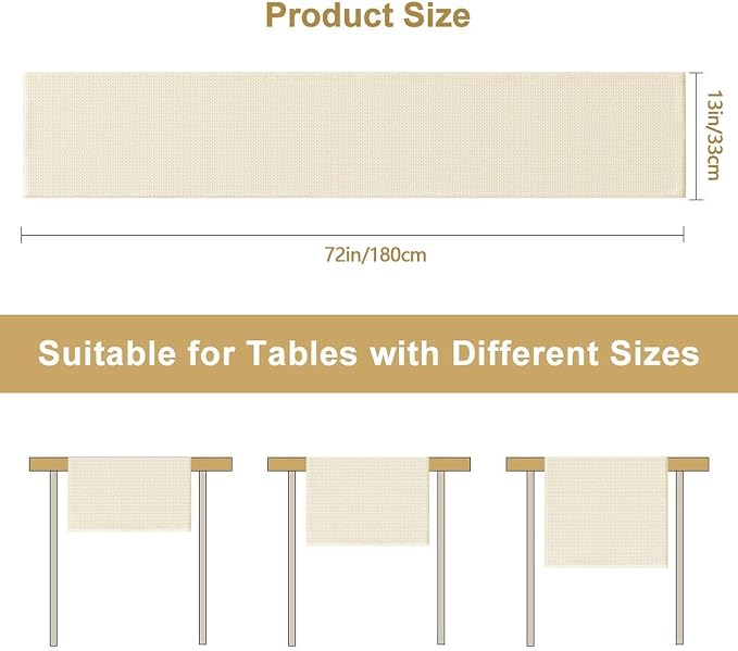 Christmas Santa Claus Table Runner,Dining Decor for Kitchen Coffee Table Family Dinners Holiday Parties Wedding Events Decor(13x72 inch)