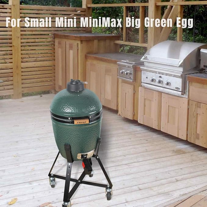 BBQ Fire Starter Air Blower Cooking Blower Big Green Egg Grill Fan for Small Mini MiniMax Big Green Egg,Shorten The Time of Ignite The Charcoal (Upgrade Version)