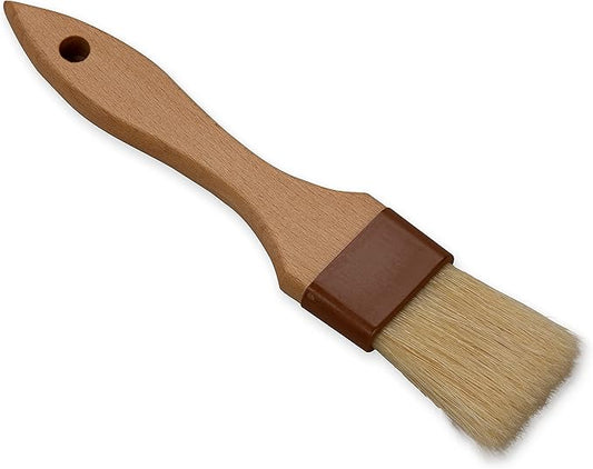 SPARTA Kitchen Basting Brush โ 4037300 Basting Brush for Cooking Flat Boar Bristle Brush, Hardwood Handle for Kitchens, Restaurants, Catering, High Heat Food Prep, 1.5in