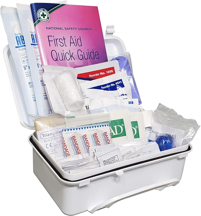 DOT OSHA Compliant Kit with 2lb 5BC Fire Extinguisher
