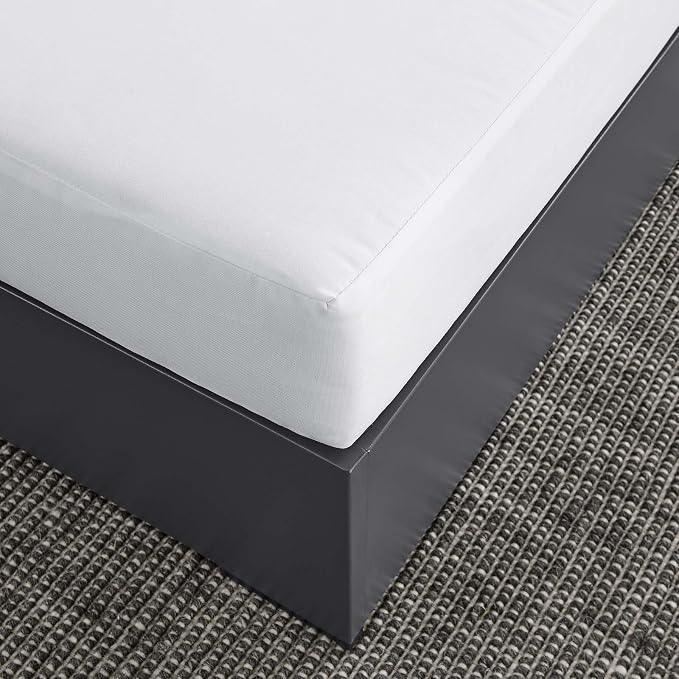 Modway Tahoe Aluminum Ottoman in Gray White with Weather-Resistant Cushion-Ideal as Outdoor Footstool, Patio or Sunroom Furniture