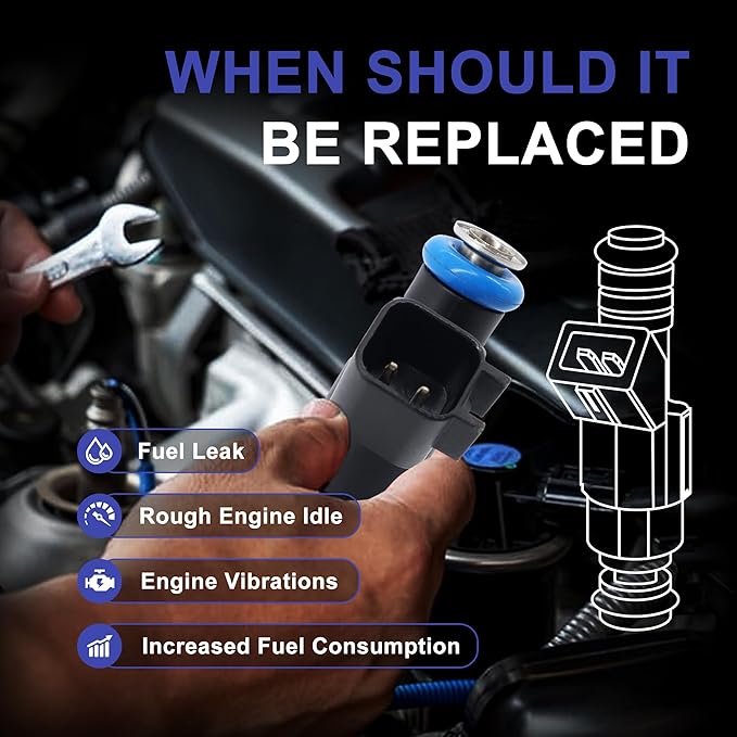 HiSport Fuel Injectors 12592648 Replacement For Chevy Malibu Impala 2006-2010, Uplander 2006-2009,Compatible with Buick Terraza 2006-2007,Pontiac Montana G6 2006-2009 3.5L 3.9L 6PCS
