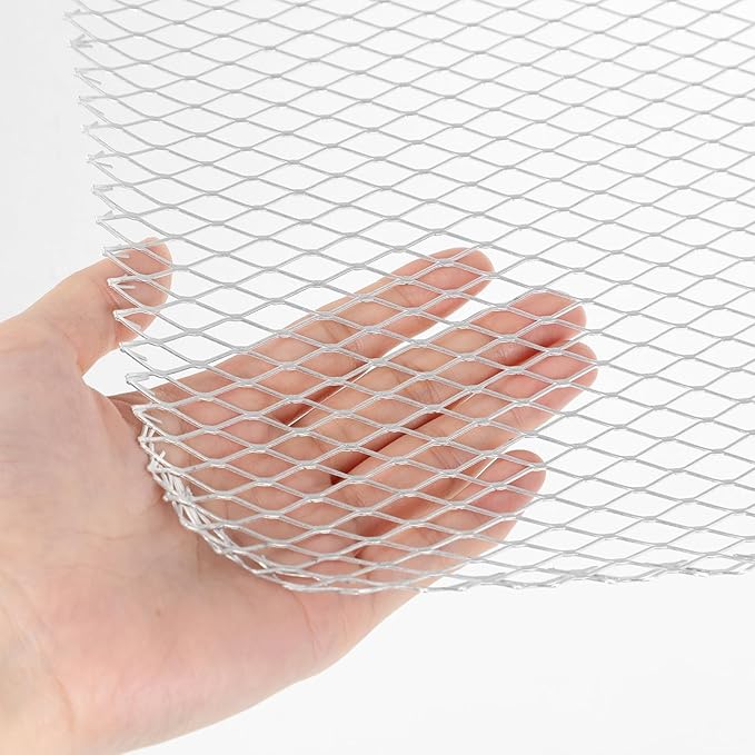 HANABASS 50pcs Mesh Mats - Non-Stick Grilling Pads for Outdoor BBQ Camping and Picnics for Release and Flavor Retention