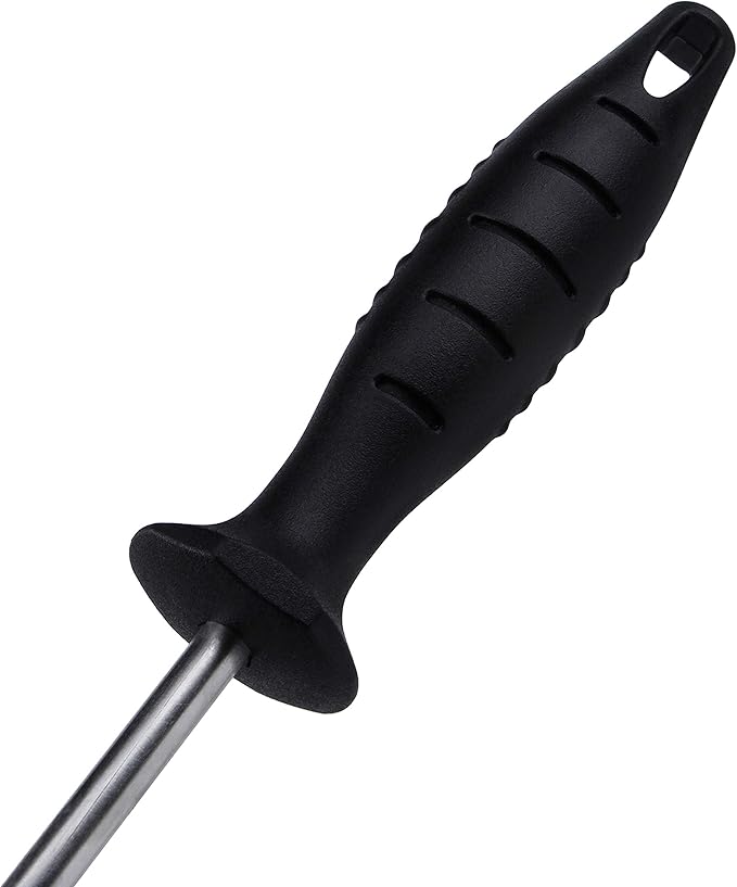 MSY BIGSUNNY 16" Heavy Duty Food Flipper with Sharp Tail Tip, Stainless Steel Grilling Meat Hook