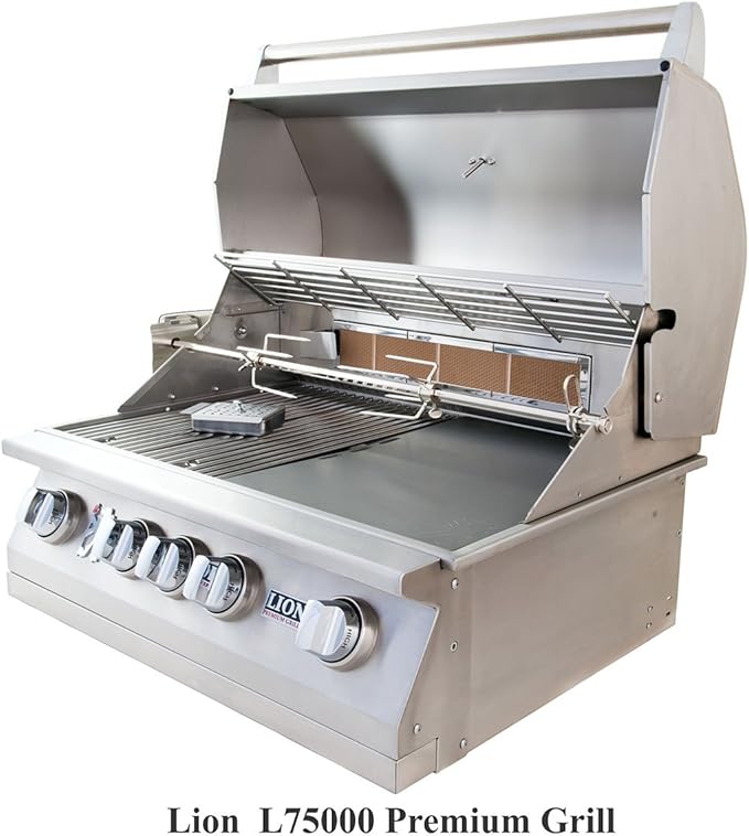 LION L75000 Built in Premium BBQ Liquid Propane Grill