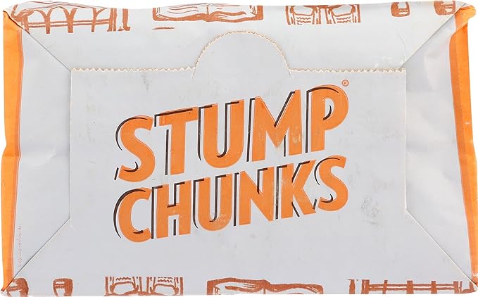 Stump Chunks: SC-3 0.3 Cu Ft Kindling & Fire Starters - Natural Fire Kindling Wood Sticks & Firewood Starter - Firestarter Sticks from Recycled Tree Stumps - Medium Bag