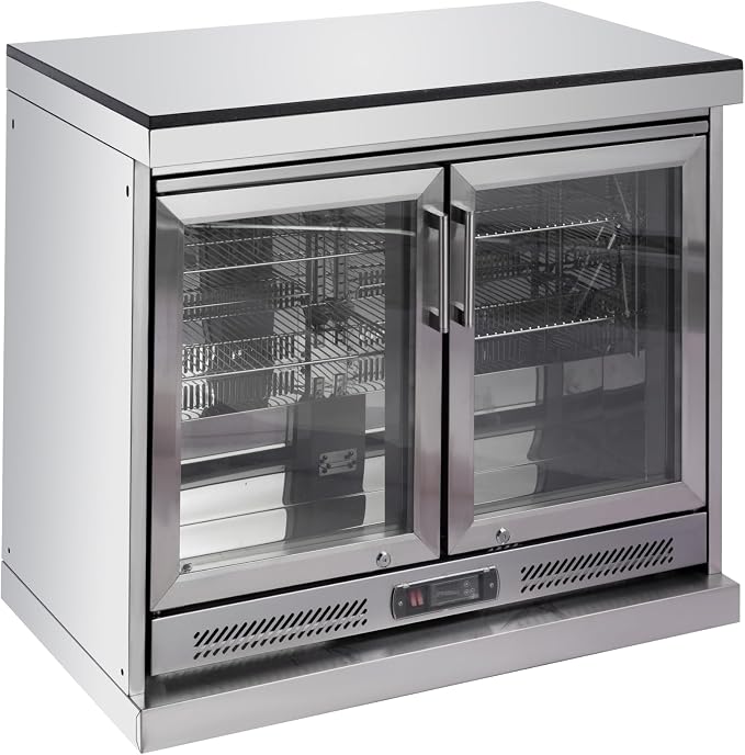 153 Inch Outdoor Kitchen Island, 96000 BTU Propane Gas Grill Combination With Refrigerator and Sink, Drawer Cabinet, Outdoor Stainless Steel Barbecue Bar, BBQ Grill for Patios, Gardens, Parties