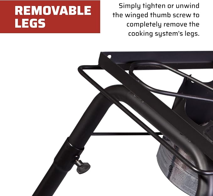 Camp Chef Camp Chef Pro 30 Single Stove - 1-Burner Camp Stove - Ultra Portable Gas Stove for Outdoor & Camping Gear - 231 Sq In Cooking Area