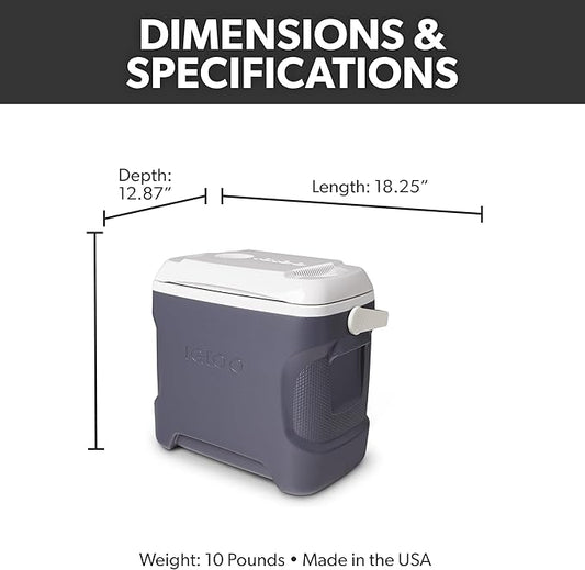 Igloo Iceless Thermoelectric Cooler | Portable Electric Plug-in Coolers