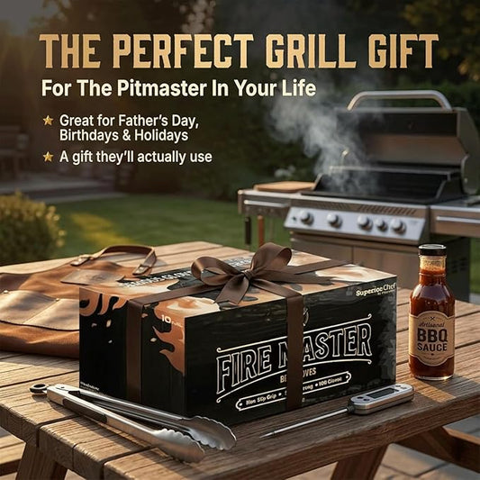 PepperMate BBQ Disposable Gloves with Cotton Liners – 10 Mil Heat Resistant Nitrile Gloves for Grilling, Smoking & Meat Handling – Non-Slip, Heavy Duty, Food Safe (100 Count + 4 Liners) X-Large