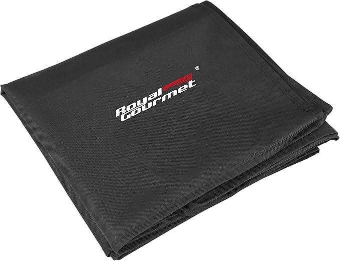 Royal Gourmet CR2301 23 Inch Electric Smoker Cover, Durable Oxford Polyester Vertical Electric Smoker BBQ Grill Cover, 22.44" L x 18.50" W x 33.86" H, Black
