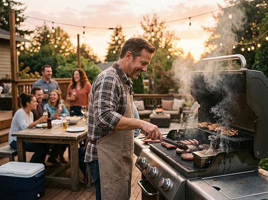 Smoker Box - Heavy Duty Stainless Steel Wood Chip Smoker for Gas & Charcoal Grills, Even Heat Vent Design, for Meat, Fish and More.