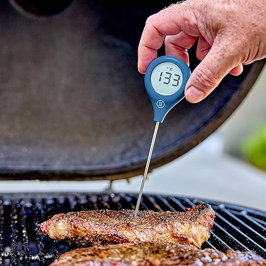 ThermoWorks ThermoPop 2 — Best Value Instant Read Thermometer - Cayenne Pepper Red