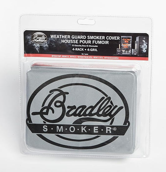 Bradley Smoker 990025 Waterproof Electric Smoker Cover For 4-Rack Digital Smoker, Gray