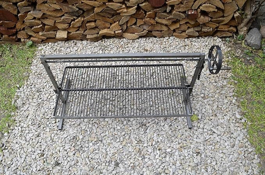Iron Argentinian Style Santa Maria Grill- Size : 100 x 50 cm (40 x 20 in) Cod 1 (Santa Maria Grill + Brasier)