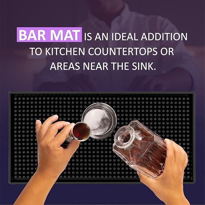 bar mat Pack of 1 18 * 12inch