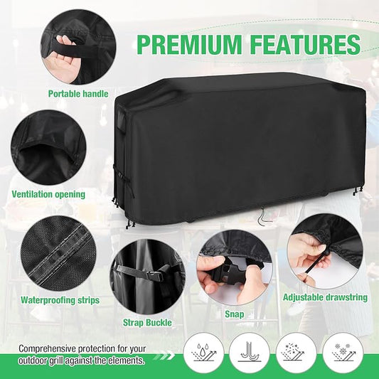 Grill Cover for Blackstone 36" Griddle 65x28x35in
