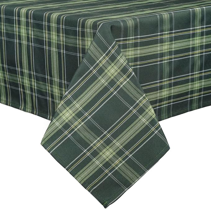 St. Patrick's Day Rectangle Table Cloth 60x84 inch - Decoration Holiday Tablecloth - Reusable Wipable Waterproof Fabric Table Linen Cover for Kitchen, Indoor and Outdoor