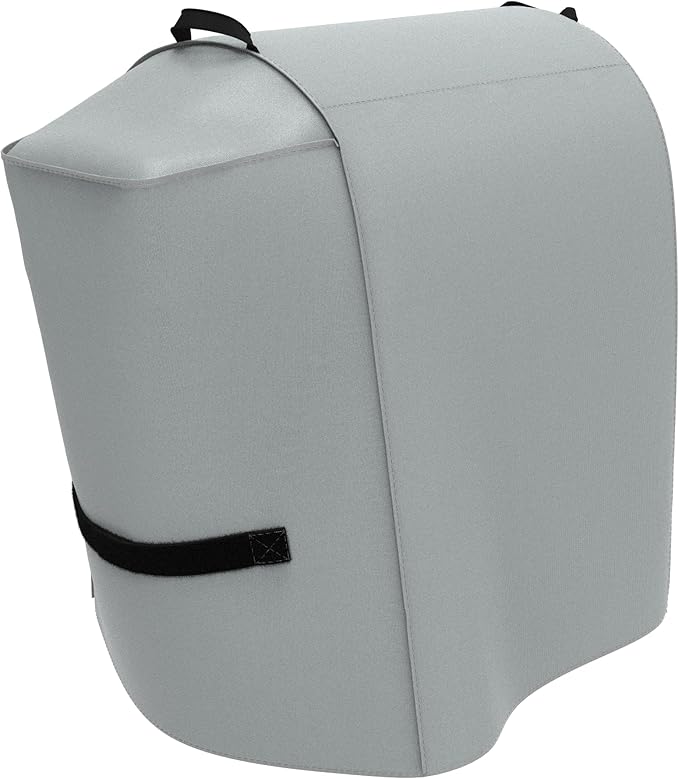 Pellet Grill Cover 28 inch Light Gray