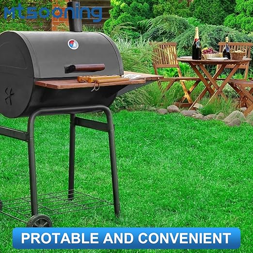 BBQ Thermometer Gauge, 2inch/52mm Stainless Steel Grill Temperature, Fahrenheit and Heat Indicator for Smoker Wood Charcoal Pit
