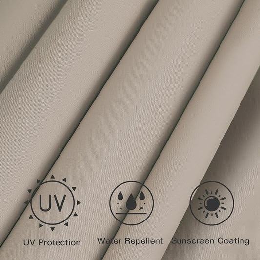 Sunnyglade 9ft Patio Umbrella Replacement Canopy Market Umbrella Top Outdoor Umbrella Canopy with 8 Ribs