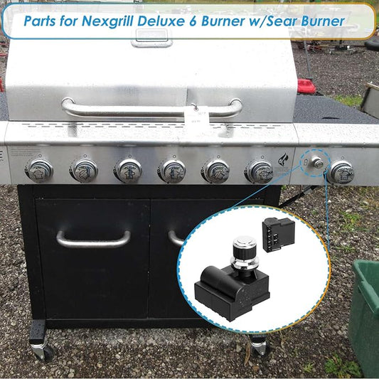 DHL-128-7Q Grill Igniters for Nexgrill Replacement Parts, 7 Outlet Tact Push Button Grill Igniter for Nexgrill Parts 720-0896B 720-0896E 720-0896C 720-0882A for Nexgrill Igniter Replacement