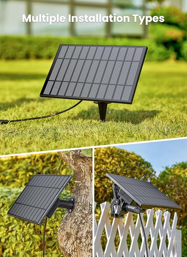 Brightown 58FT 26LED Solar String Lights Outdoor with USB Port, Shatterproof Bulbs, 3 Lighting Modes, Patio Lights Solar Powered for Camping Backyard Garden Decor - Last for 20+Hrs