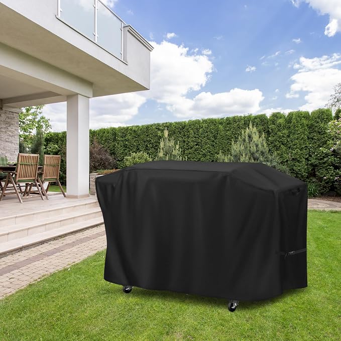 Grill Cover for Gas Griddle, 77inch Outdoor Grill Cover Waterproof for Flat Top BBQ Grills and Smoker Grills-77 L x 33" W x 50" H
