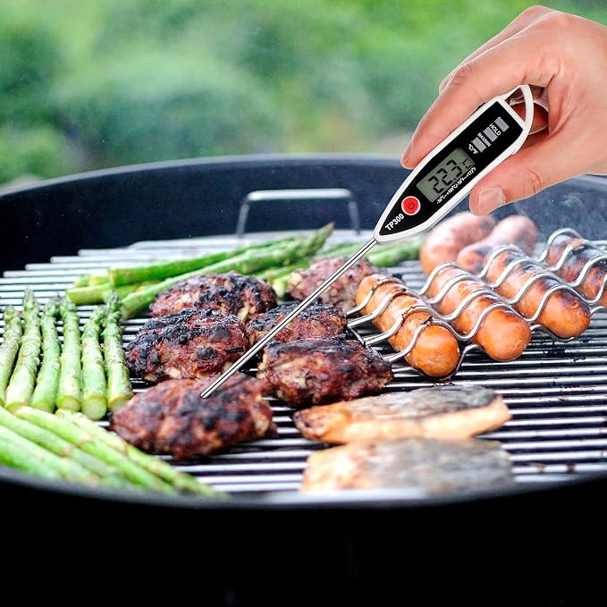 Digital Thermometer Food Meat Candy Water Immediate Read Thermometer for Kitchen Cooking(6 Pcs)